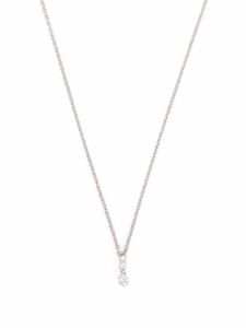 We by WHITEbIRD collier Capucine en or blanc 18ct orné de diamants - Argent