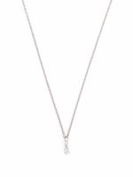 We by WHITEbIRD collier Capucine en or blanc 18ct orné de diamants - Argent