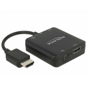 DeLOCK HDMI Audio Extractor compact adapter 0,3 meter, 4K 60Hz