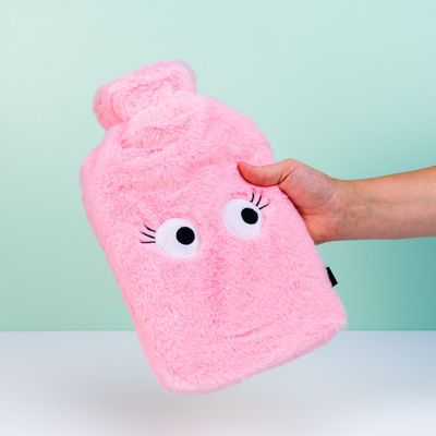 Roze kruik met ogen