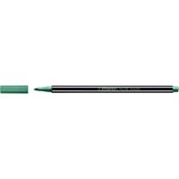 Viltstift STABILO Pen 68/836 medium metallic groen | 10 stuks