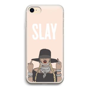 Slay All Day: iPhone 7 Transparant Hoesje