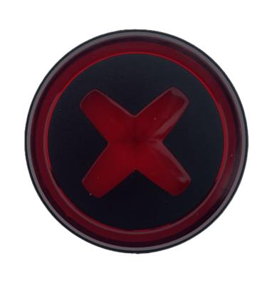 IkziLight achterlicht Mr X met 4014 led, USB-oplaadbaar