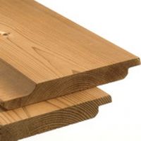 Rabatdelen thermisch gemodificeerd Modiwood 450cm (22x150mm) - thumbnail