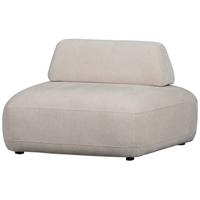 WOOOD Sterck Fauteuil - Polyester - Zand - 118x102x41 - thumbnail