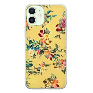 iPhone 12 mini siliconen hoesje - Floral days