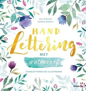 Handlettering met waterverf - Susanne Hiepler, Yasmine Reddig - ebook