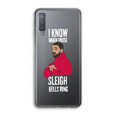 Sleigh Bells Ring: Samsung Galaxy A7 (2018) Transparant Hoesje