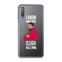 Sleigh Bells Ring: Samsung Galaxy A7 (2018) Transparant Hoesje