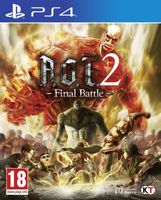 Tecmo Koei Attack on Titan 2 : Final Battle Standaard Duits, Engels, Vereenvoudigd Chinees, Koreaans, Spaans, Frans, Italiaans, Japans PlayStation 4 - thumbnail