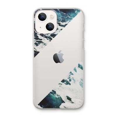Golven: iPhone 13 mini Transparant Hoesje