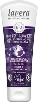 Lavera Good night 2-in-1 handcreme & masker bio EN-IT
