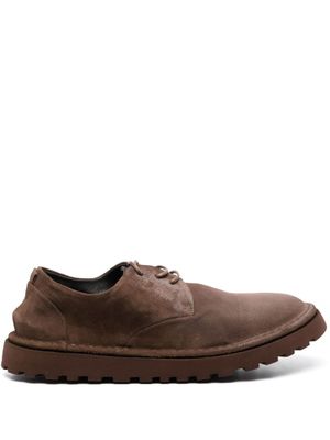 Marsèll chaussures en daim à lacets - Marron
