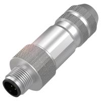 BALLUFF BCC00TL Sensor/actuator connector, niet geassembleerd M12 x 1 Aantal polen (sensoren): 8 1 stuk(s)