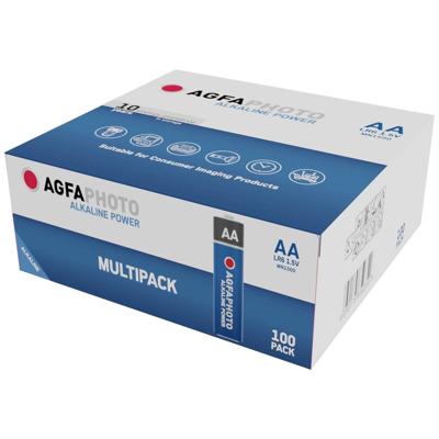 AgfaPhoto Power LR6 AA batterij (penlite) Alkaline 1.5 V 100 stuk(s)