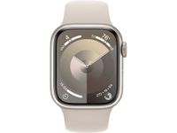 Apple Watch Series 9 41 mm Digitaal 352 x 430 Pixels Touchscreen Beige Wifi GPS - thumbnail