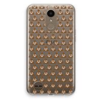 Poop emoji: LG K10 (2017) Transparant Hoesje