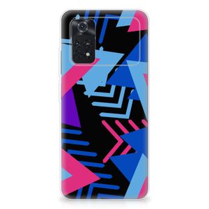 Xiaomi Poco M4 Pro 4G TPU Hoesje Funky Triangle