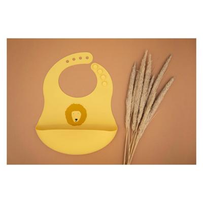 Trixie silicone slabbetje mr. lion, 2st.