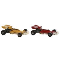 Decoratieve figuren Home ESPRIT Geel Rood Vintage 27 x 16 x 8 cm (2 Stuks)