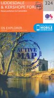 Wandelkaart - Topografische kaart 324 OS Explorer Map | Active Liddesd