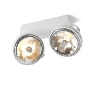 Trizo21 - Pin-Up 2 LED Wandlamp/Plafondlamp