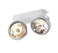 Trizo21 - Pin-Up 2 LED Wandlamp/Plafondlamp