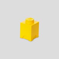 Lego - Opbergbox Brick 1 Vierkant - Polypropyleen - Geel