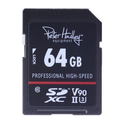 Peter Hadley SDXC 64GB Professional High Speed 280MB/s, UHS-II, V90