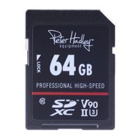 Peter Hadley SDXC 64GB Professional High Speed 280MB/s, UHS-II, V90