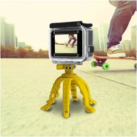 Celly Squiddy tripod Smartphone-/actiecamera 6 poot/poten Geel - thumbnail