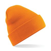 Basic winter muts oranje - thumbnail