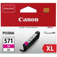 Canon CLI-571M XL inktcartridge 1 stuk(s) Origineel Hoog (XL) rendement Magenta - thumbnail