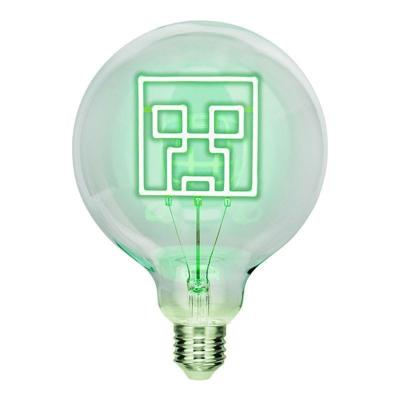 Paladone Minecraft Neon LED Bulb Creeper E27