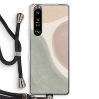 Geo #6: Sony Xperia 1 III Transparant Hoesje met koord