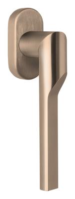 Formani Rivio by Gensler GL101-DK-O draaikiepgarnituur niet afsluitbaar linksdraaiend - PVD licht brons