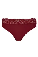 Kanten modal heupslip dames - Midi kanten onderbroek - Dames ondergoed