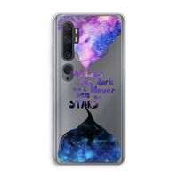 Stars quote: Xiaomi Mi Note 10 Pro Transparant Hoesje