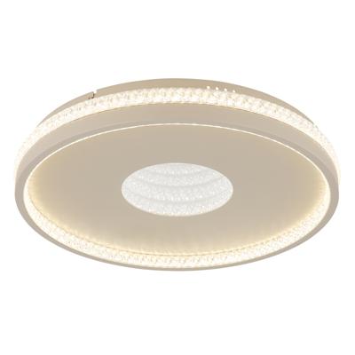 Globo Design plafondlampShirley zand bruin Ø 41cm - 48563-30S