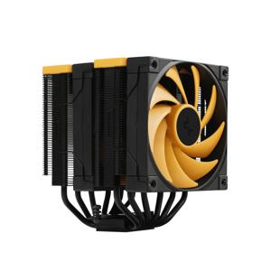 DeepCool AK620 Zero Dark Zoria Processor Luchtkoeler 12 cm Zwart, Geel 1 stuk(s)