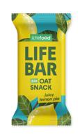 Lifefood Lifebar oatsnack lemon zacht bio