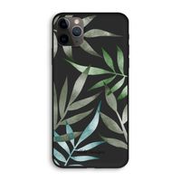 Tropical watercolor leaves: iPhone 11 Pro Biologisch afbreekbaar hoesje