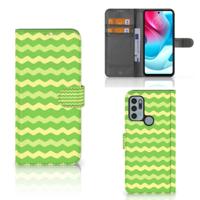 Motorola Moto G60s | Telefoon Hoesje | Waves Green