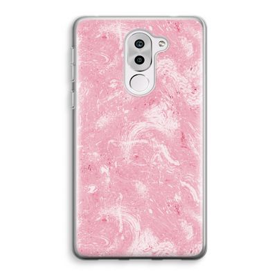 Abstract Painting Pink: Honor 6X Transparant Hoesje