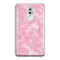 Abstract Painting Pink: Honor 6X Transparant Hoesje