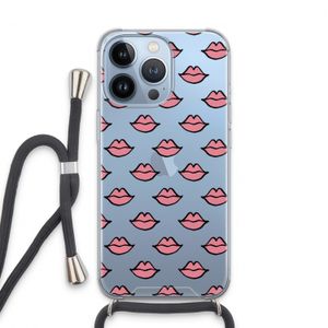 Lipjes: iPhone 13 Pro Transparant Hoesje met koord