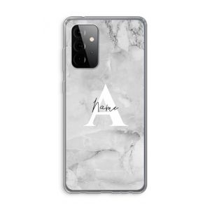 Ivory Marble: Samsung Galaxy A72 Transparant Hoesje