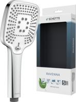 Schutte RAVENNA handdouche | Chroom/mat wit - 60801