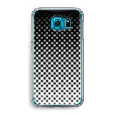 Musketon Halftone: Samsung Galaxy S6 Transparant Hoesje