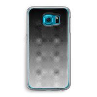 Musketon Halftone: Samsung Galaxy S6 Transparant Hoesje